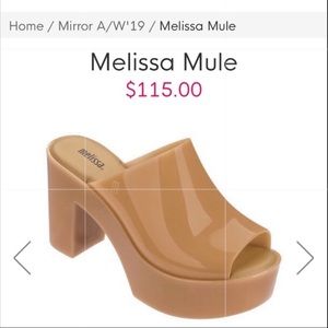 NWB Melissa Mule Platform